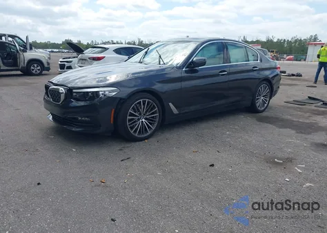 2018 BMW 530I из США, поврежденный, VIN WBAJA5C59JWA39772
